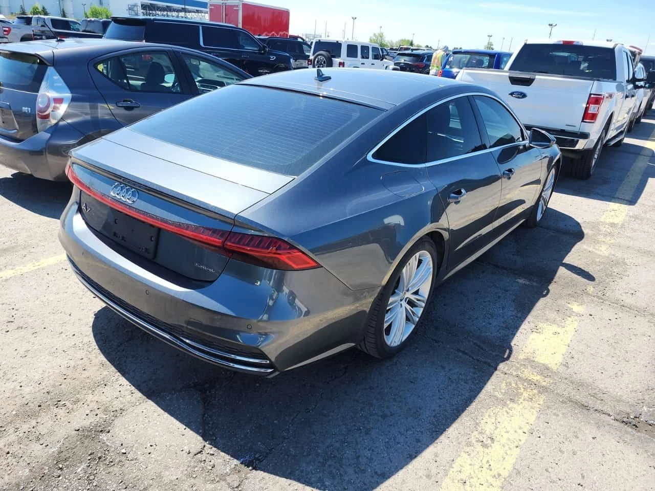 Audi A7 S LINE/2 КЛЮЧА/ПАНО/PROGRESSIV/CARFAX/ФИНАНСИРАНЕ, снимка 3 - Автомобили и джипове - 54636301