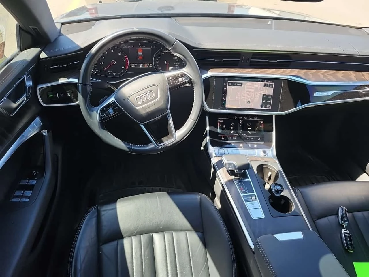 Audi A7 S LINE/2 КЛЮЧА/ПАНО/PROGRESSIV/CARFAX/ФИНАНСИРАНЕ, снимка 9 - Автомобили и джипове - 54636301