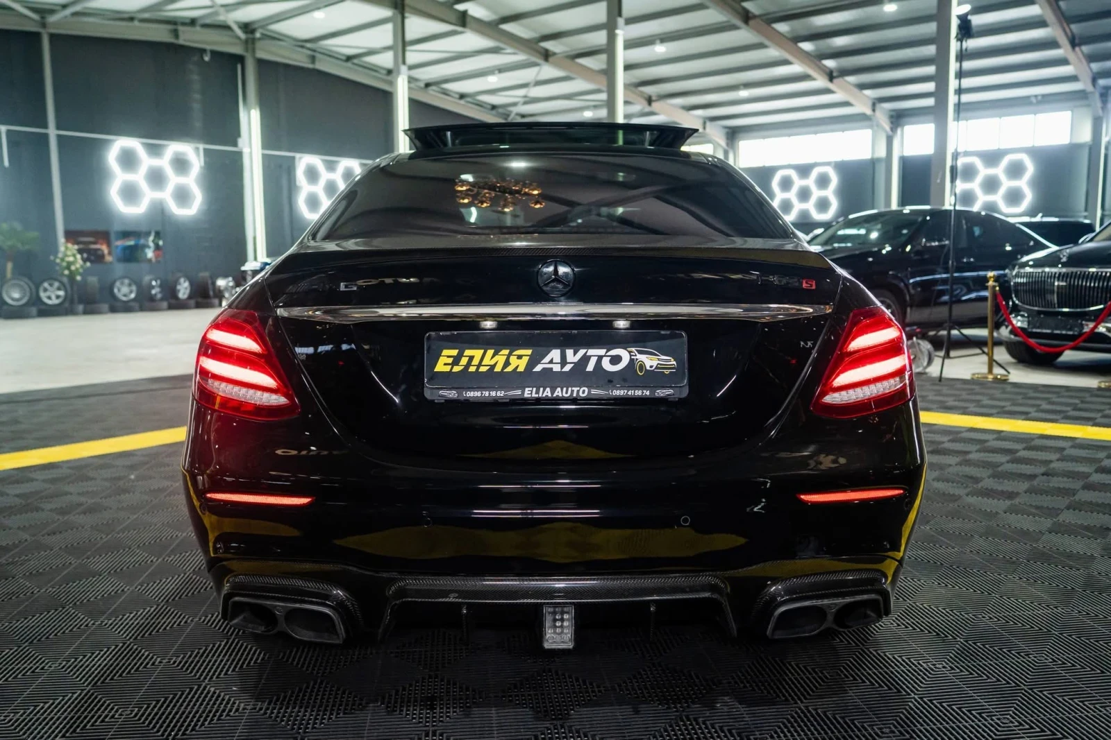Mercedes-Benz E 63 AMG S 4MATIC+ LED CARBON BURM ПАНО ЛИЗИНГ 100% , снимка 8 - Автомобили и джипове - 55974548