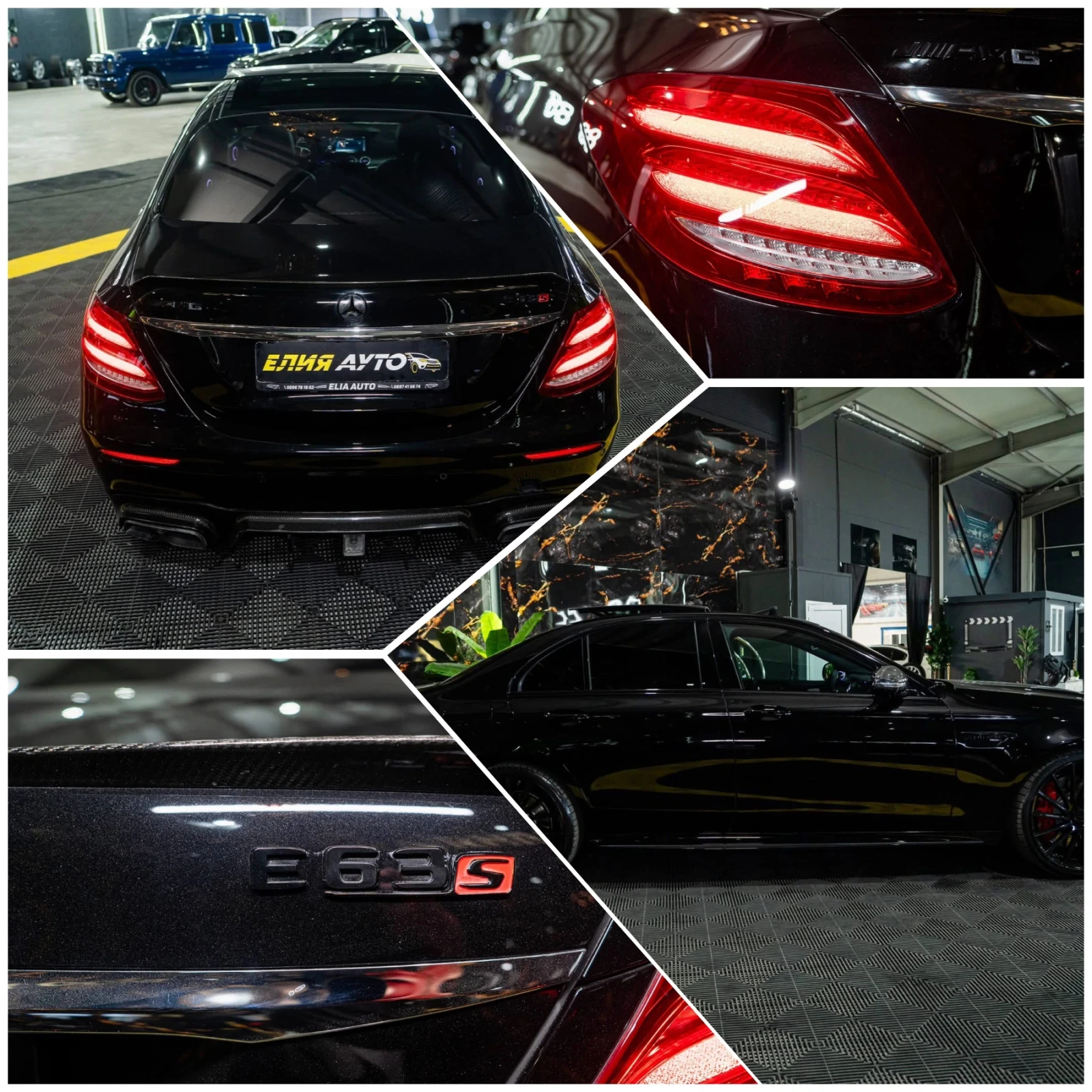 Mercedes-Benz E 63 AMG S 4MATIC+ LED CARBON BURM ПАНО ЛИЗИНГ 100% , снимка 17 - Автомобили и джипове - 55974548
