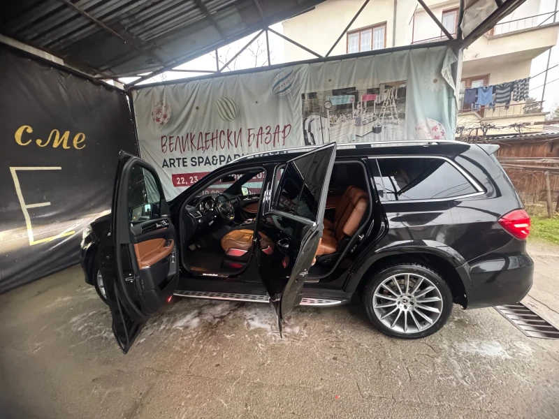 Mercedes-Benz GLS 500  ! AMG/7MESTA/TVx3/DISTR/360CAM/ОБДУХ/PANO/, снимка 5 - Автомобили и джипове - 53240046