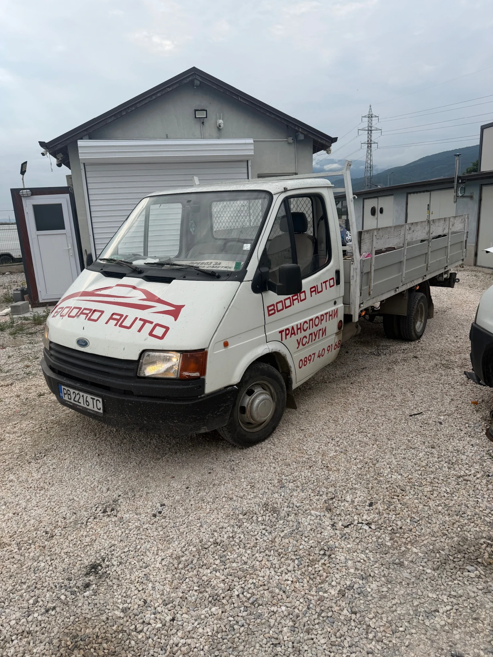Ford Transit 2.5д бордови, снимка 1 - Бусове и автобуси - 55021446