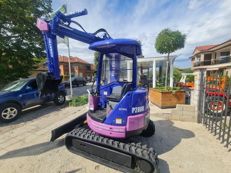 Багер Komatsu P28UU, снимка 5 - Индустриална техника - 38032212