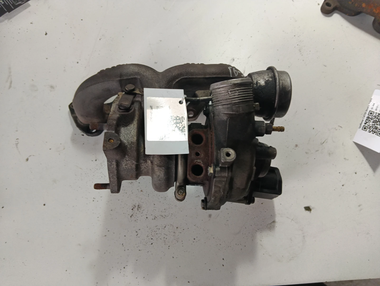 турбина 1.4 TFSI VW Golf