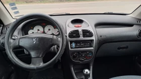 Peugeot 206 1.4 HDI 68кс. РЕАЛНИ КИЛОМЕТРИ!!!, снимка 11