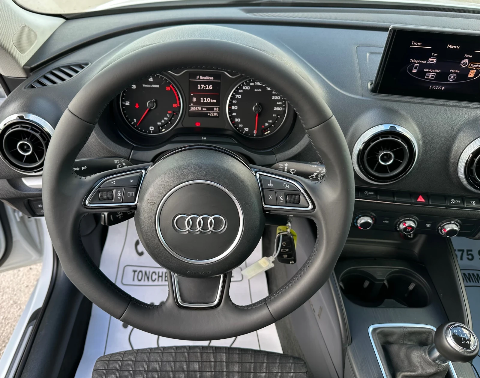Audi A3 1.6-TDI-LED-XENON-BI XENON-TOP-NEW-NAVI-PARKTRONIK - изображение 8