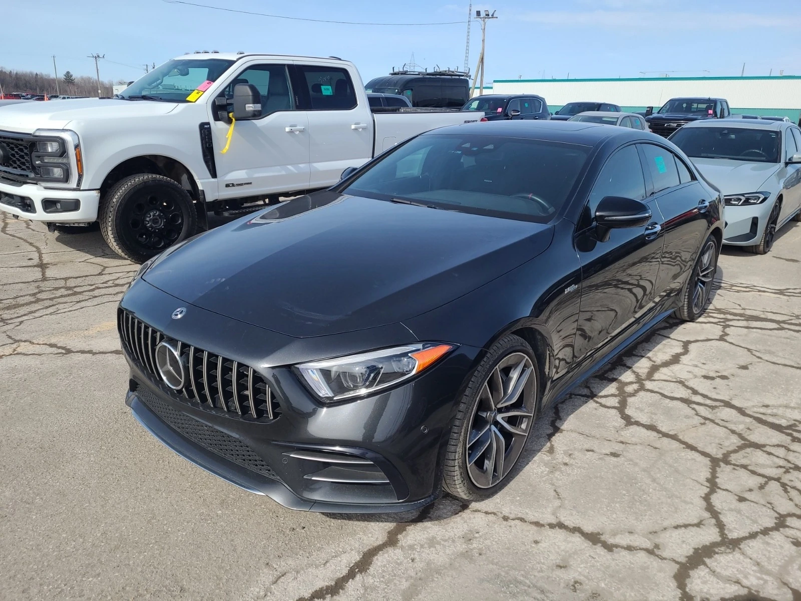 Mercedes-Benz CLS 53 AMG ОБДУХВАНЕ * * БЕЗ ИНЦИДЕНТИ * * ЧЕРЕН САЛОН * * 