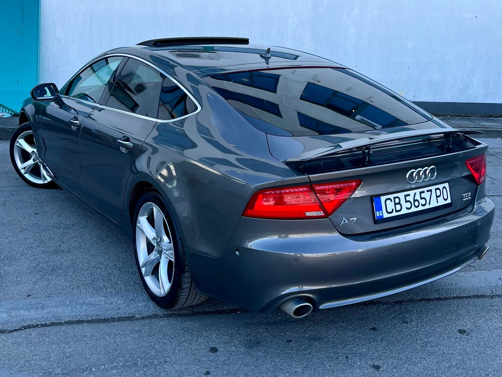 Audi A7 3.0 BiTdi 313к.с. LED/BOSE/КАМЕРА/ACTIVE SOUND, снимка 4 - Автомобили и джипове - 53774010