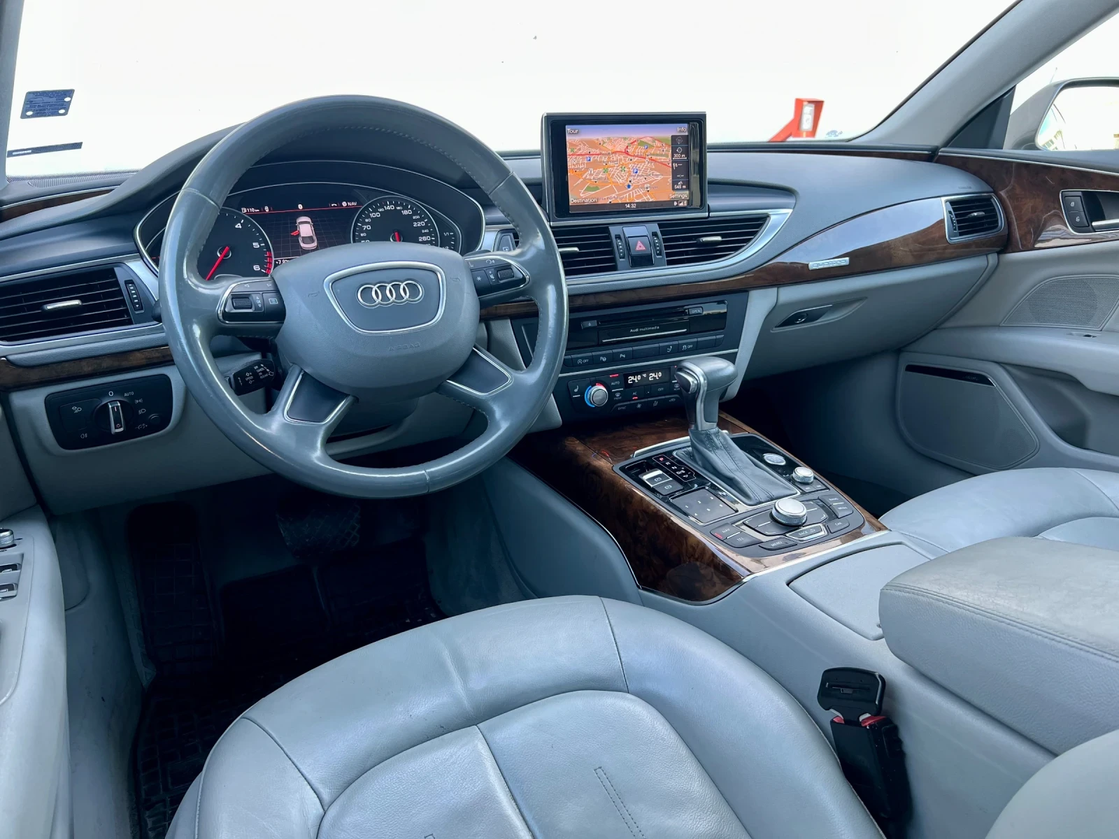 Audi A7 3.0 BiTdi 313к.с. LED/BOSE/КАМЕРА/ACTIVE SOUND, снимка 7 - Автомобили и джипове - 53774010