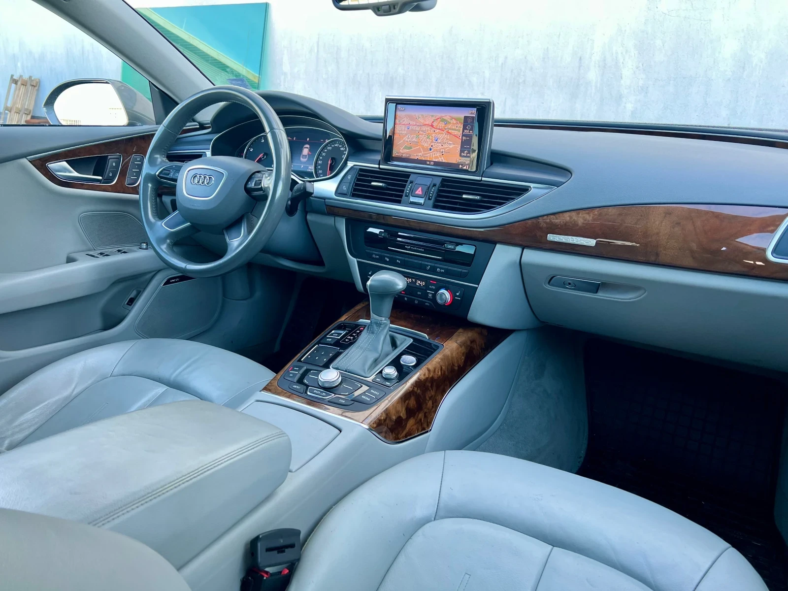 Audi A7 3.0 BiTdi 313к.с. LED/BOSE/КАМЕРА/ACTIVE SOUND, снимка 9 - Автомобили и джипове - 53774010