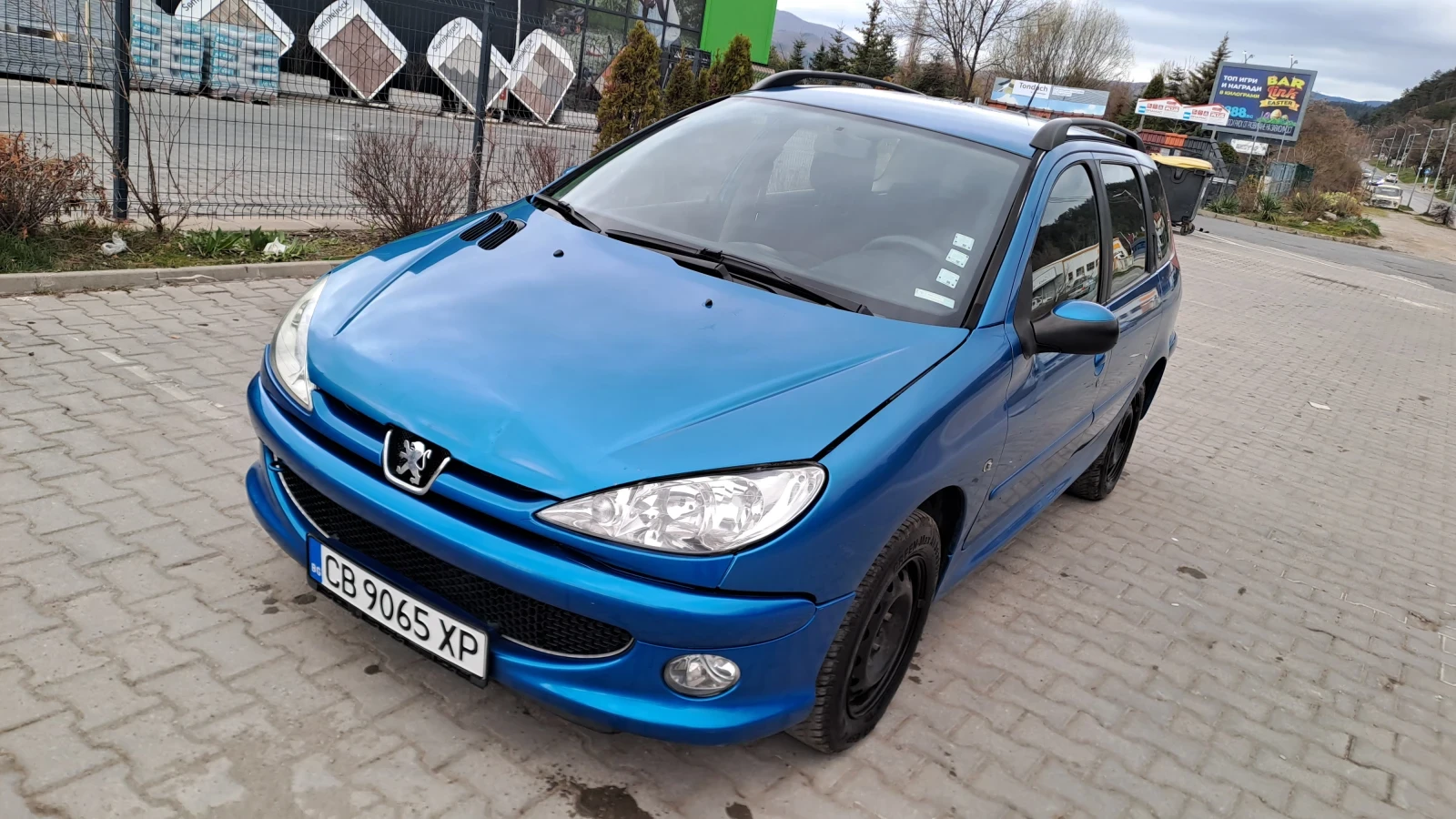Peugeot 206 1.4 HDI 68кс. РЕАЛНИ КИЛОМЕТРИ!!!