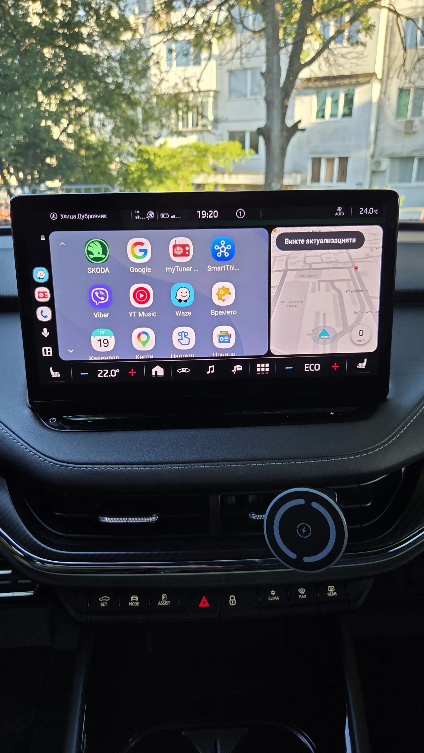 Skoda Enyaq SPORTLINE 80KW , теглич, Carpaly, снимка 14 - Автомобили и джипове - 55081569