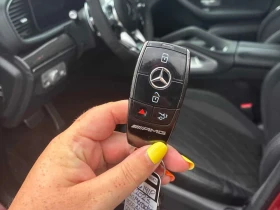 Mercedes-Benz GLE 63 S AMG * BURMESTER * ДИСТРОНИК * 360 * ОБДУХВАНЕ, снимка 14