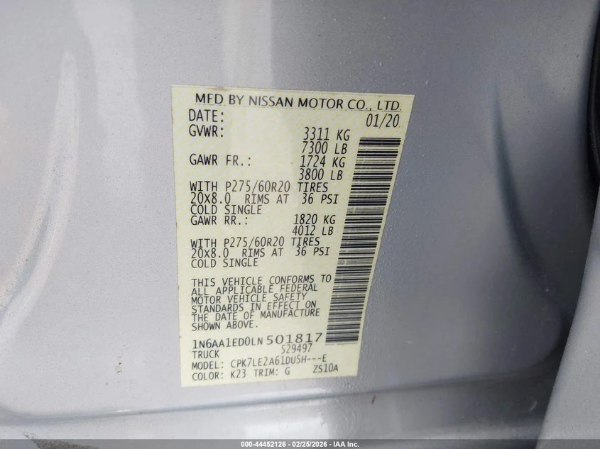 Nissan Titan crew cab 5.6l Titan Sl 4X4 | Mobile.bg � ����������� 9