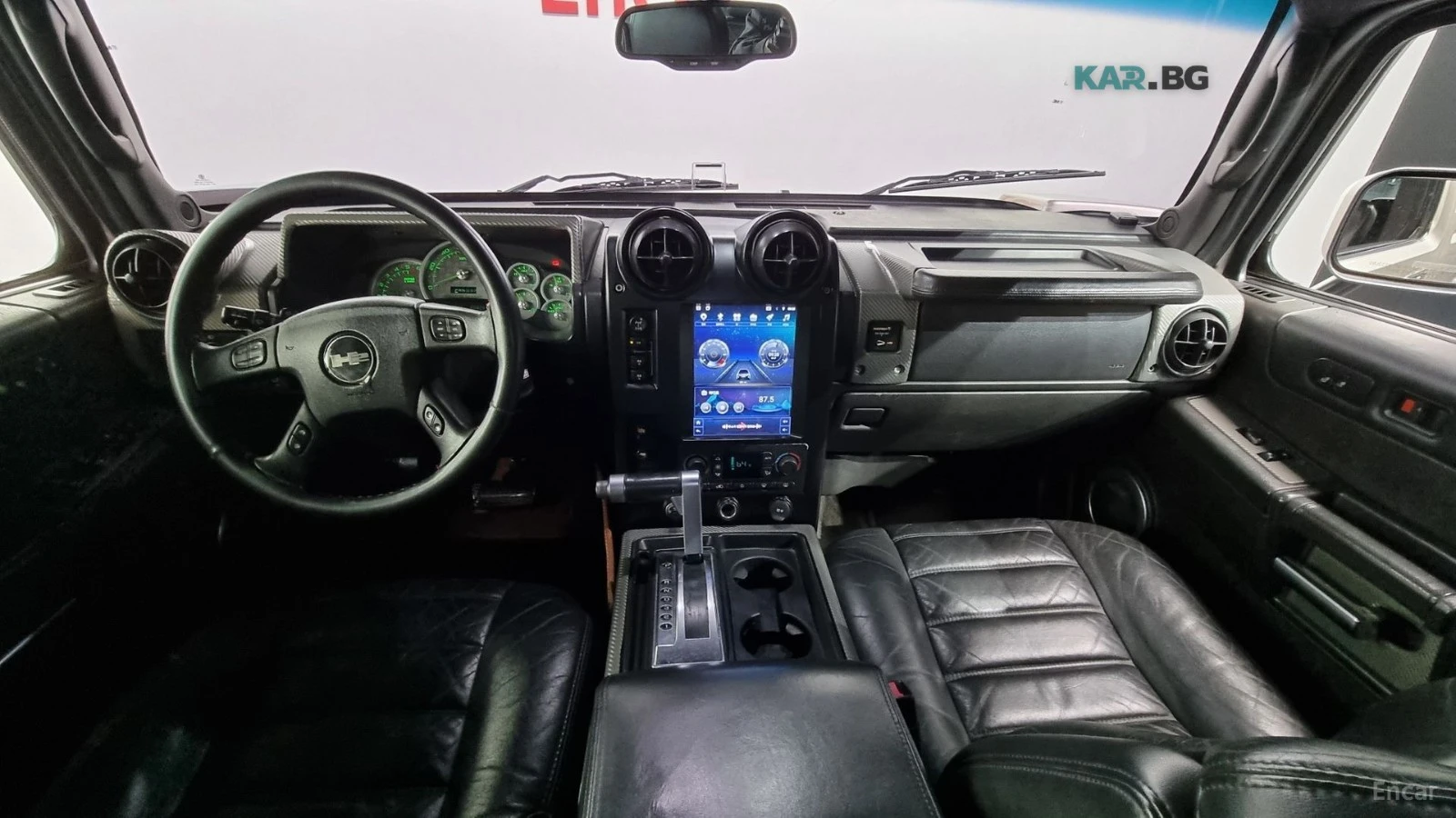 Hummer H2 6.0* SUT* КОЖА* ПОДГРЕВ* НАВИ* ШИБИДАХ* ANDROID, снимка 7 - Автомобили и джипове - 55033235