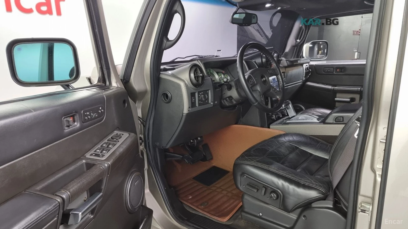 Hummer H2 6.0* SUT* КОЖА* ПОДГРЕВ* НАВИ* ШИБИДАХ* ANDROID, снимка 10 - Автомобили и джипове - 55033235