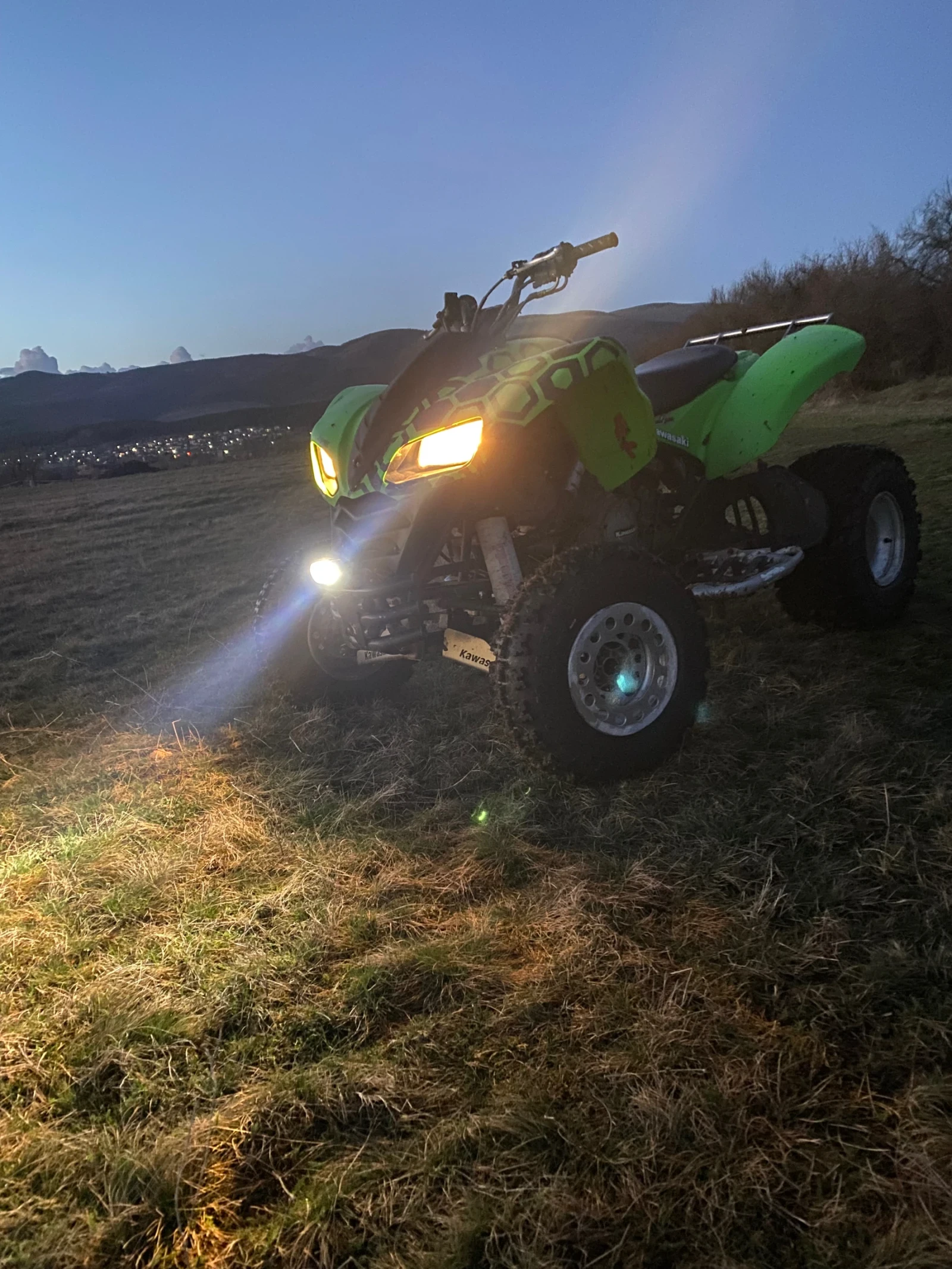 Kawasaki Kfx 700, снимка 5 - Мотоциклети и мототехника - 54200399