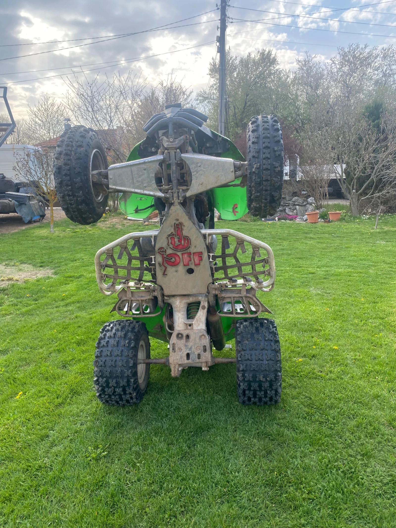 Kawasaki Kfx 700, снимка 3 - Мотоциклети и мототехника - 54200399