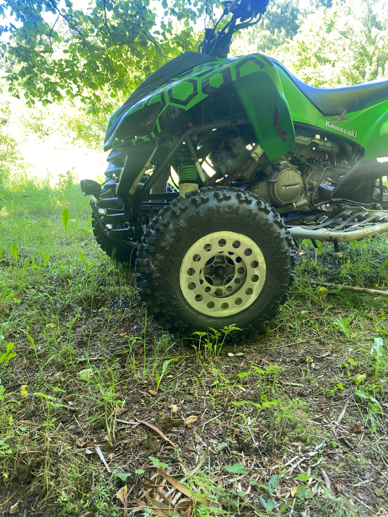 Kawasaki Kfx 700, снимка 4 - Мотоциклети и мототехника - 54200399