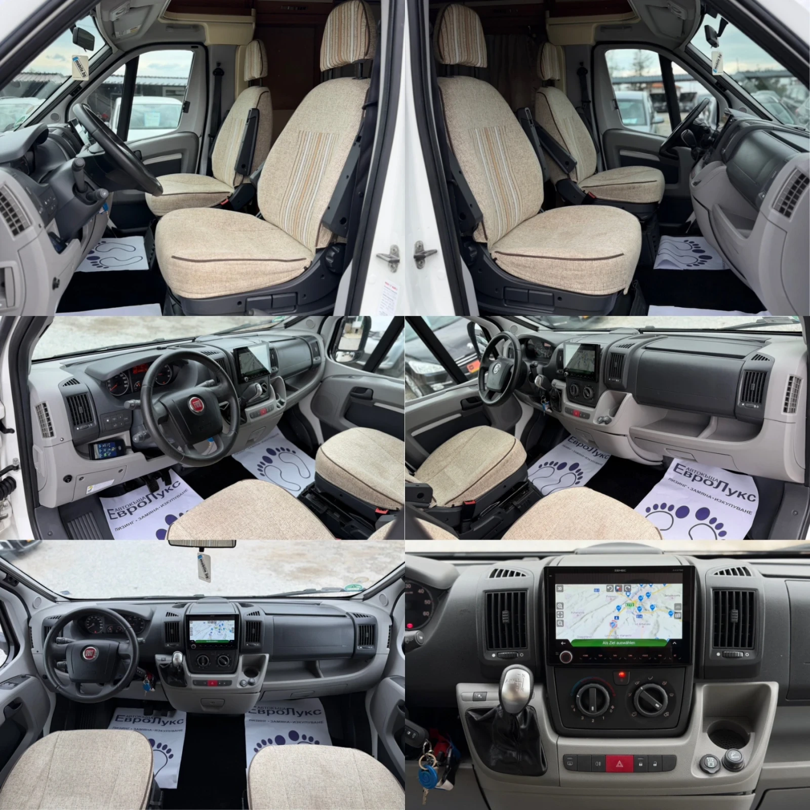 Кемпер Fiat Ducato 3.0HDI 160кс АВТОМАТИЛ КЛИМАТИК, снимка 9 - Каравани и кемпери - 55638940