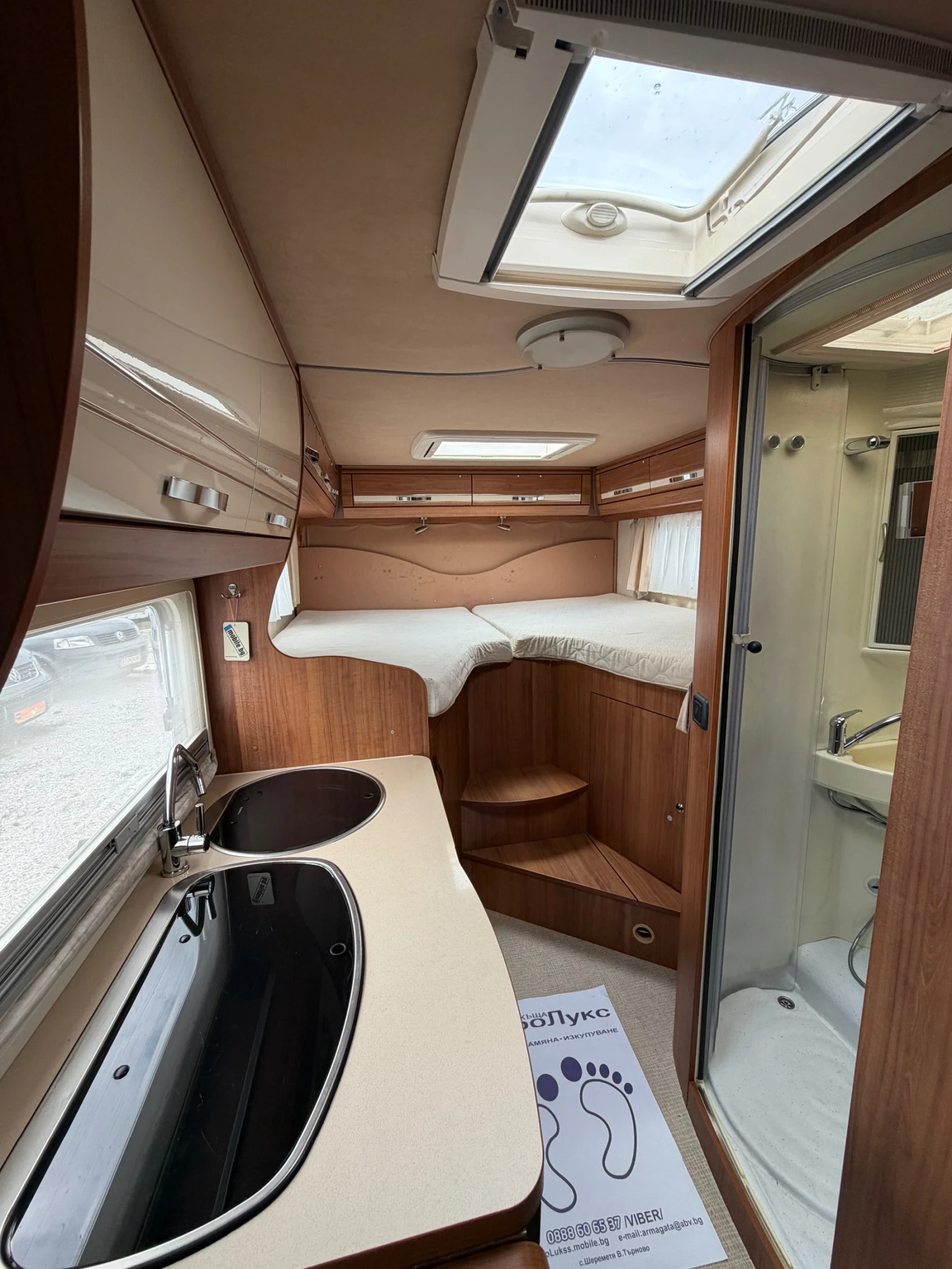 Кемпер Fiat Ducato 3.0HDI 160кс АВТОМАТИЛ КЛИМАТИК, снимка 10 - Каравани и кемпери - 55638940