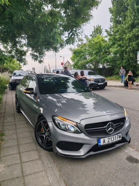 Обява за продажба на Mercedes-Benz C 220 AMG* 360* FULL LED* AMBIENT  ~32 500 лв. - изображение 1