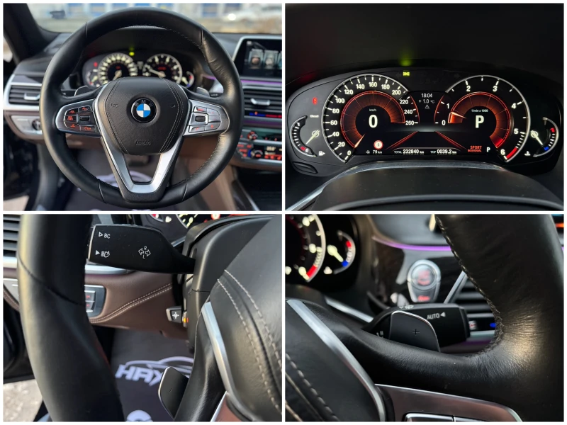 BMW 730 d= xDrive= M-pack= Distronic= Soft Close= HUD= har, снимка 15 - Автомобили и джипове - 49226417