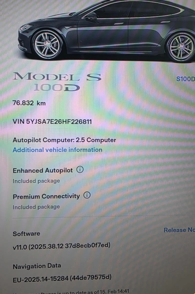 Tesla Model S S100D Безупречна, снимка 14 - Автомобили и джипове - 53556121