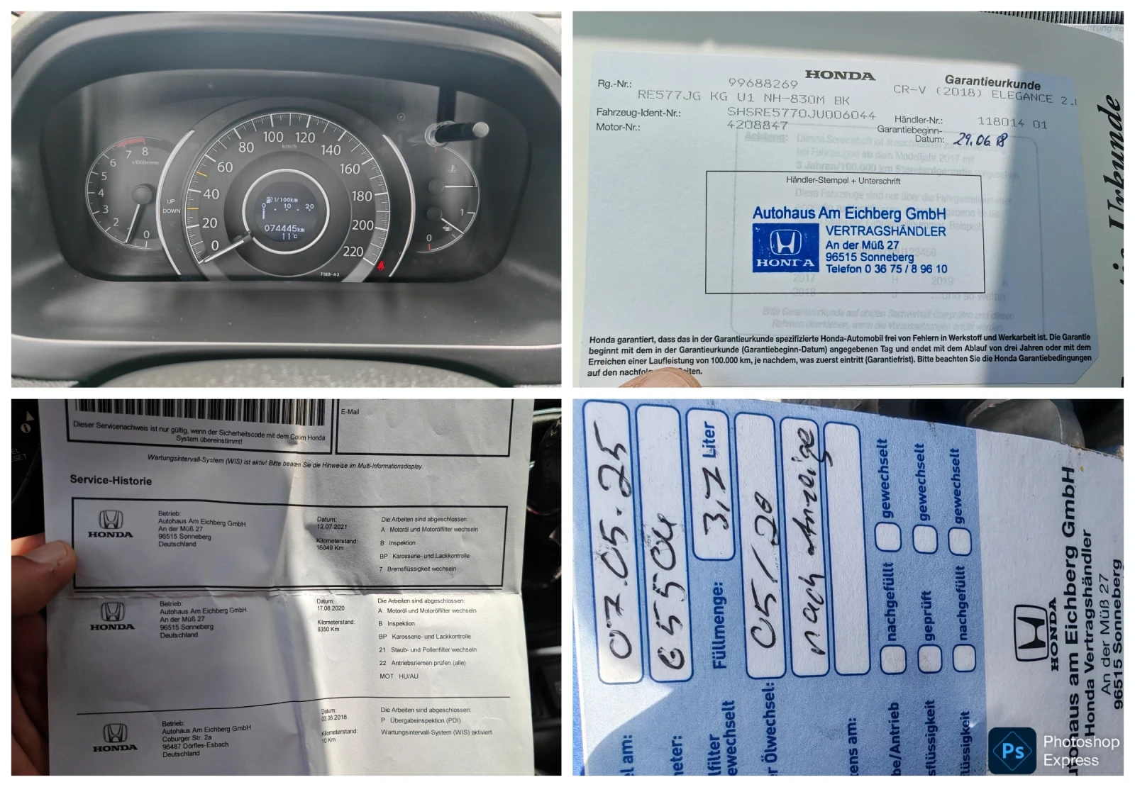 Honda Cr-v 2.0 i 155hp 4x4 , снимка 15 - Автомобили и джипове - 54394760