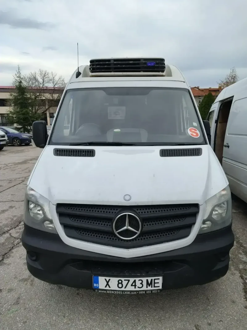 Mercedes-Benz Sprinter 313 MAXI ХЛАДИЛЕН, снимка 3 - Бусове и автобуси - 52576280