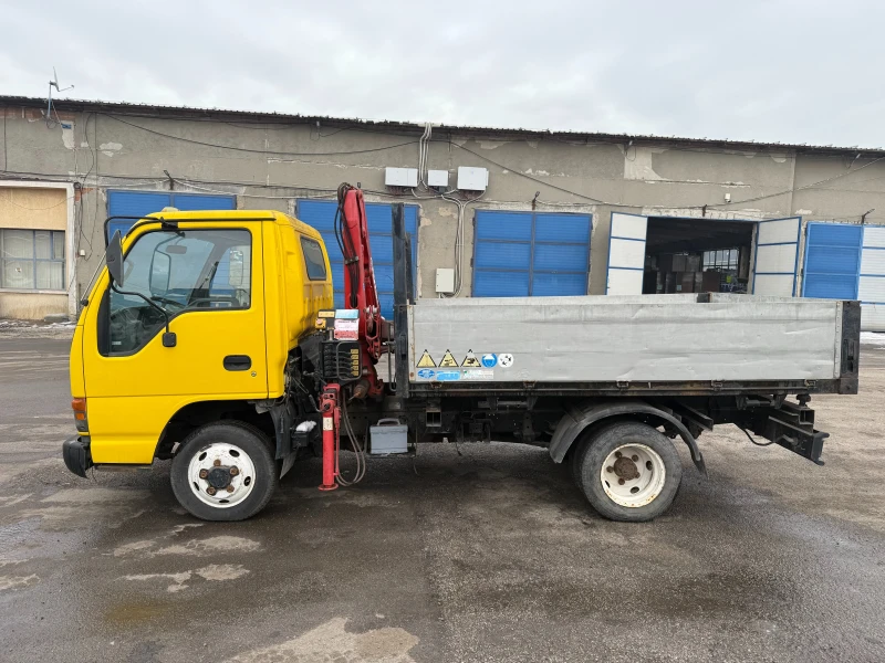 Isuzu Npr 3.0TD Тристранен Самосвал с Кран до 3.5т, снимка 13 - Камиони - 49029212