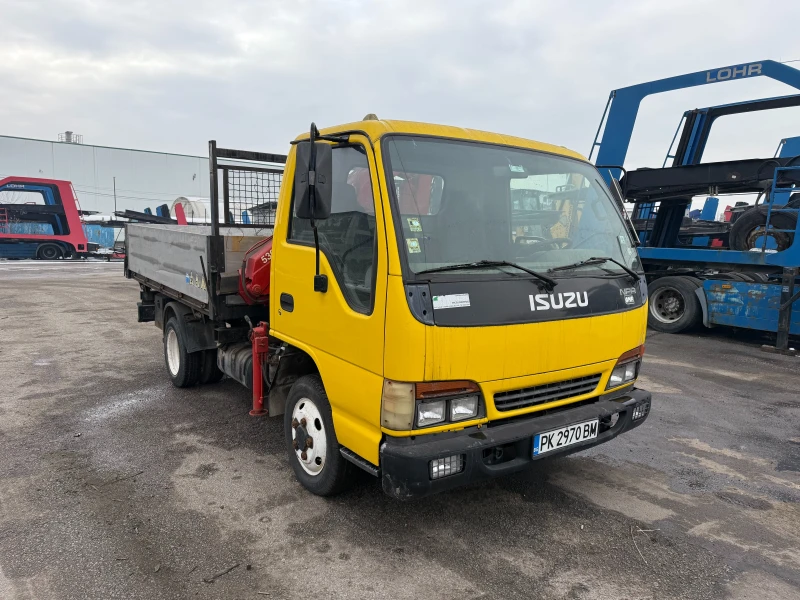 Isuzu Npr 3.0TD Тристранен Самосвал с Кран до 3.5т, снимка 9 - Камиони - 49029212