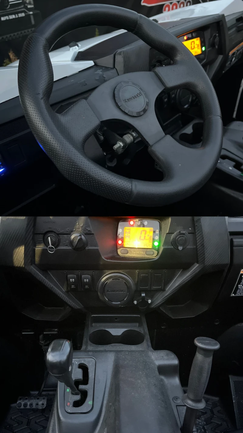 Kawasaki Teryx ОТЛИЧЕН* 4X4* СОБСТВЕН ЛИЗИНГ, снимка 8 - Мотоциклети и мототехника - 52007557