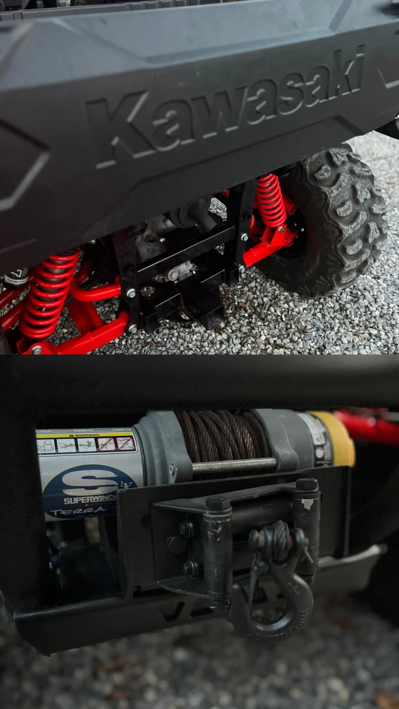 Kawasaki Teryx ОТЛИЧЕН* 4X4* СОБСТВЕН ЛИЗИНГ, снимка 9 - Мотоциклети и мототехника - 52007557