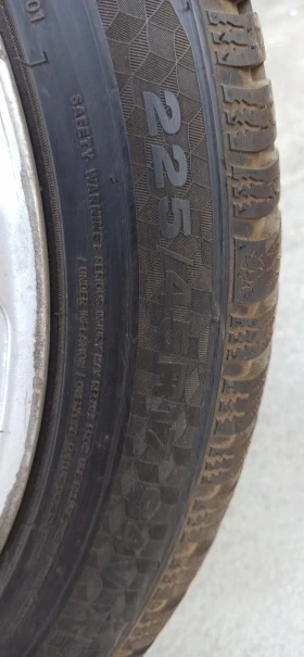 Гуми с джанти  225/45R17, снимка 3