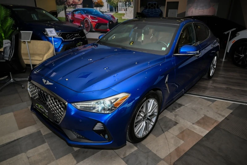 Genesis G70 2.0T RWD Turbo ЛИЗИНГ БЕЗ ПЪРВОНАЧАЛНА ВНОСКА , снимка 1 - Автомобили и джипове - 46184976