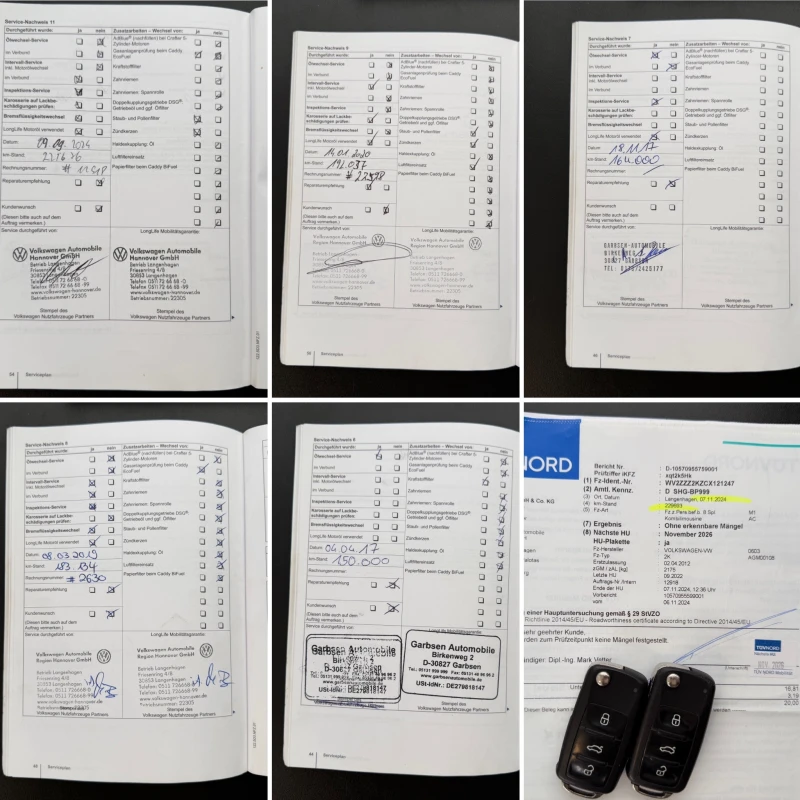 VW Caddy 2.0i EcoFuel* СЕРВИЗНА КНИЖКА С ПЪЛНА ИСТОРИЯ В VW, снимка 17 - Автомобили и джипове - 53511243