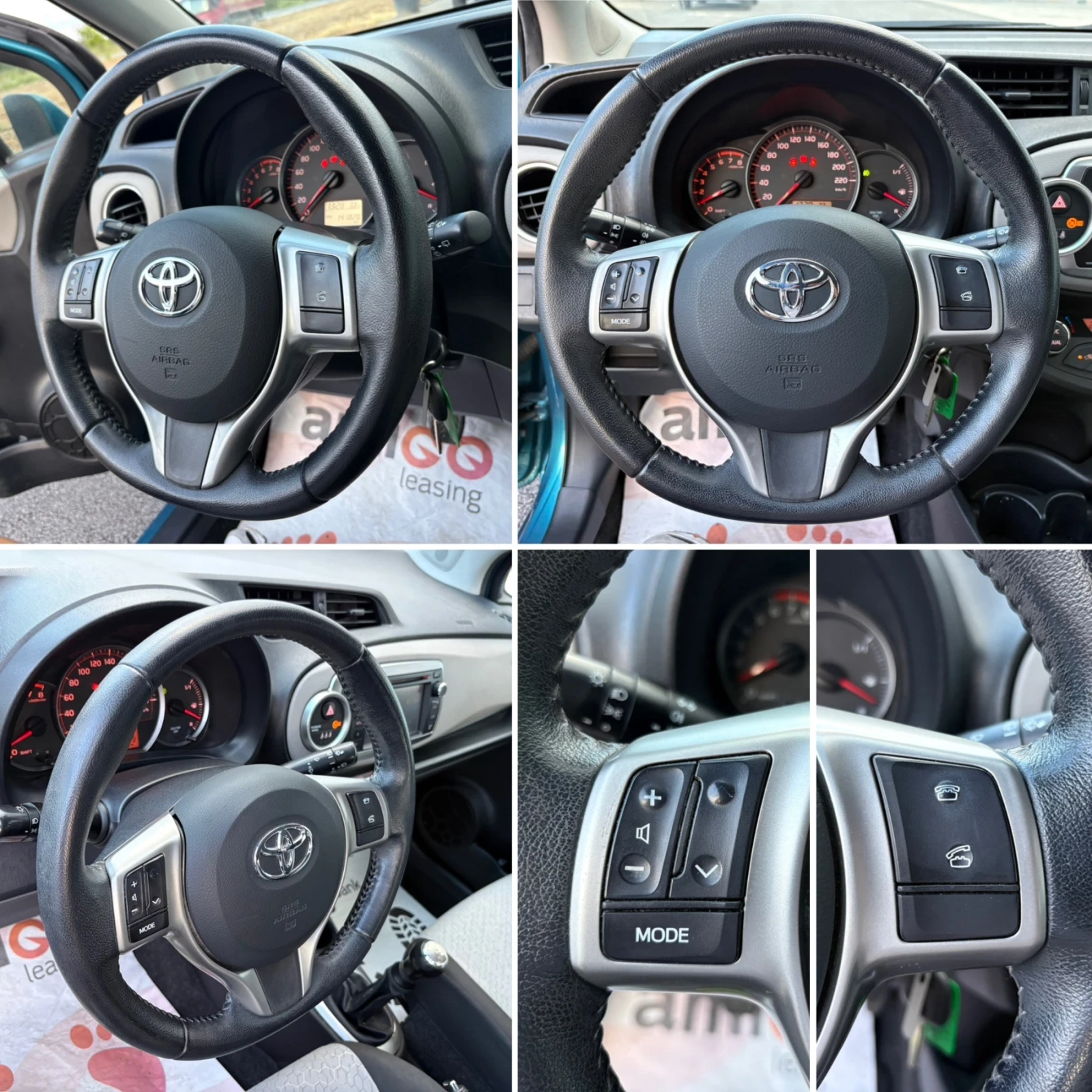 Toyota Yaris 1.0 VVT-i Navi Камера Климатроник, снимка 13 - Автомобили и джипове - 55387206