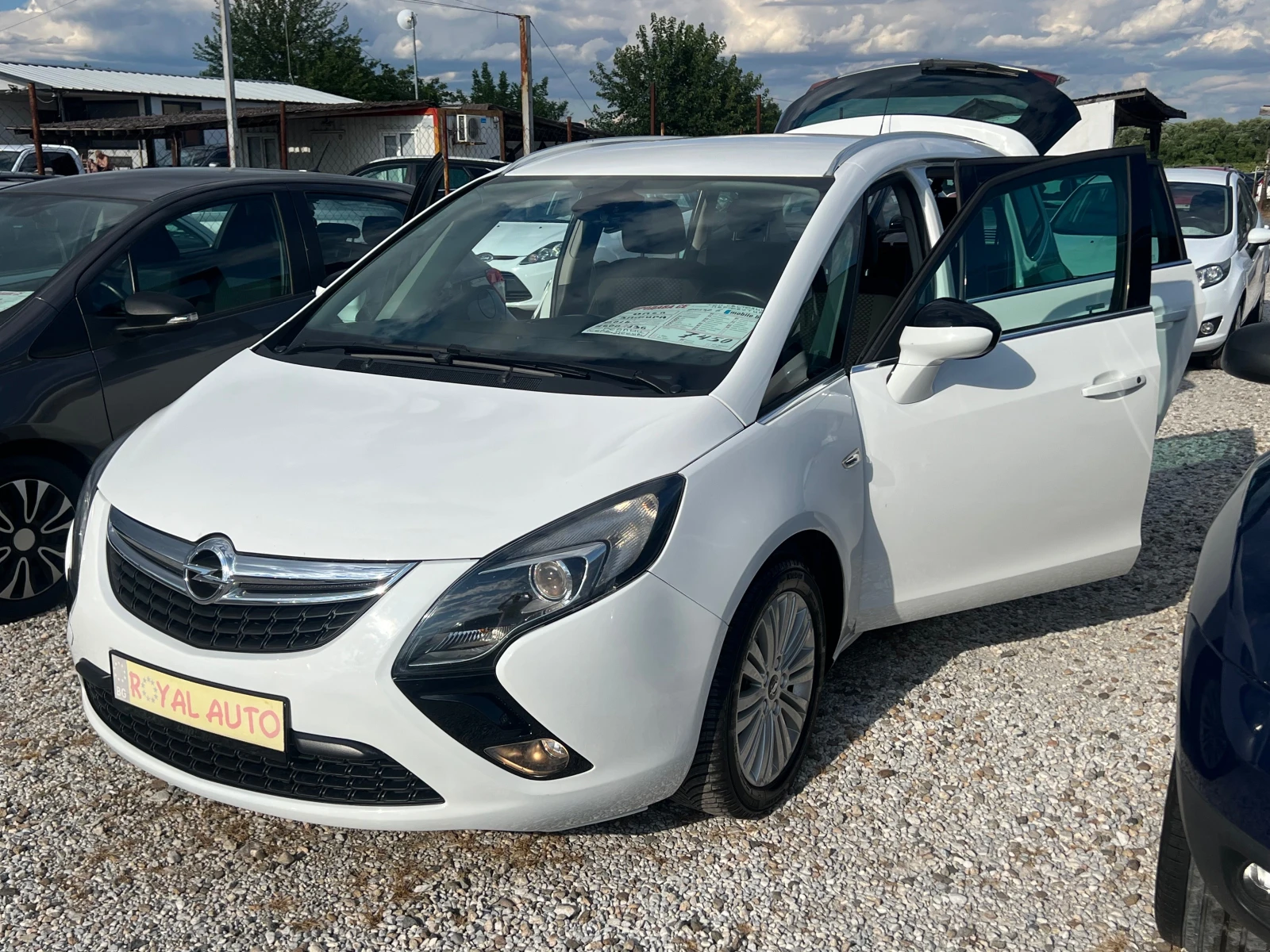 Opel Zafira ЛИЗИНГ-7 МЕСТА-КОЖА-КЛИМА-ТОП, снимка 15 - Автомобили и джипове - 55416714