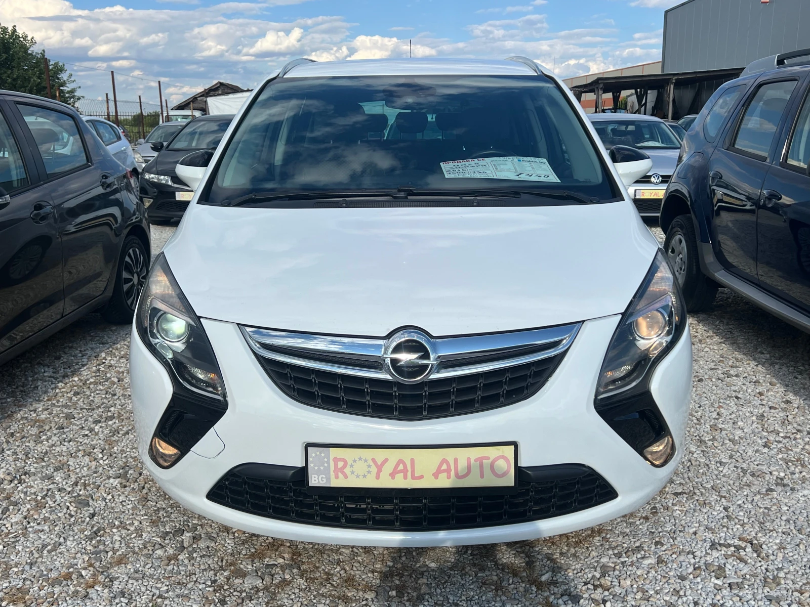 Opel Zafira ЛИЗИНГ-7 МЕСТА-КОЖА-КЛИМА-ТОП, снимка 2 - Автомобили и джипове - 55416714