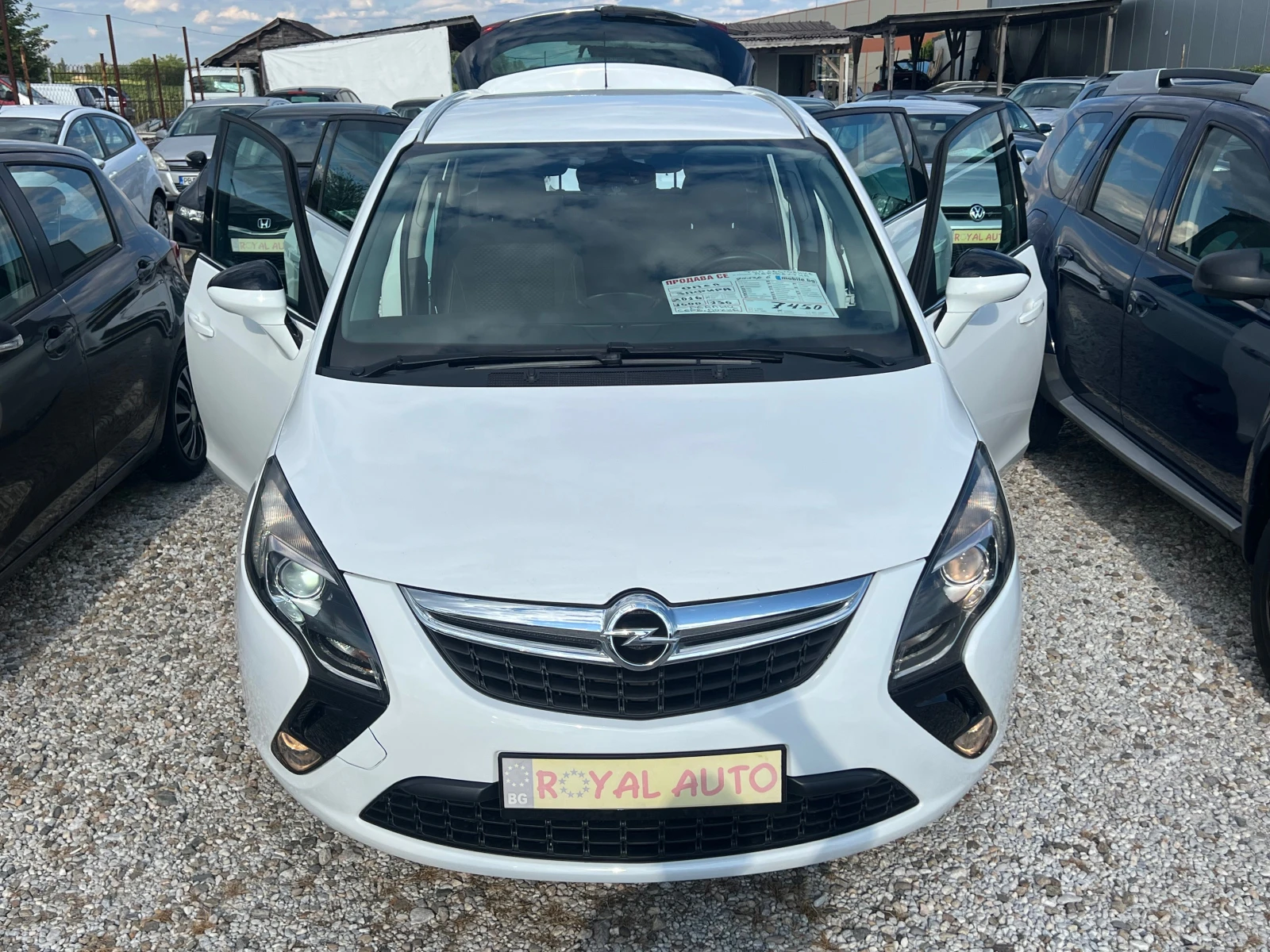 Opel Zafira ЛИЗИНГ-7 МЕСТА-КОЖА-КЛИМА-ТОП, снимка 16 - Автомобили и джипове - 55416714