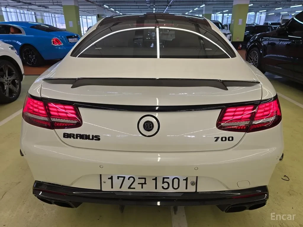 Mercedes-Benz S 63 AMG 4M BRABUS COUPE* HUD* 360* МАСАЖ* ОБДУХ* SOFT, снимка 5 - Автомобили и джипове - 55561479