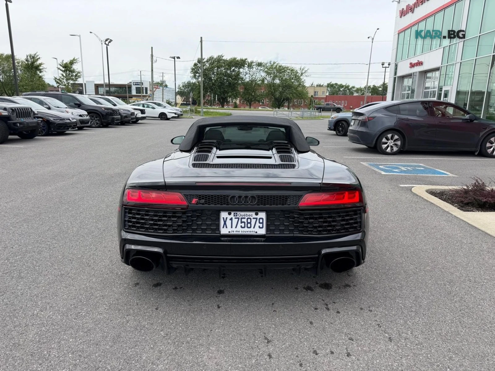 Audi R8 Spyder V10 performance АвтоКредит (ЦЕНА ДО БГ), снимка 8 - Автомобили и джипове - 55828359