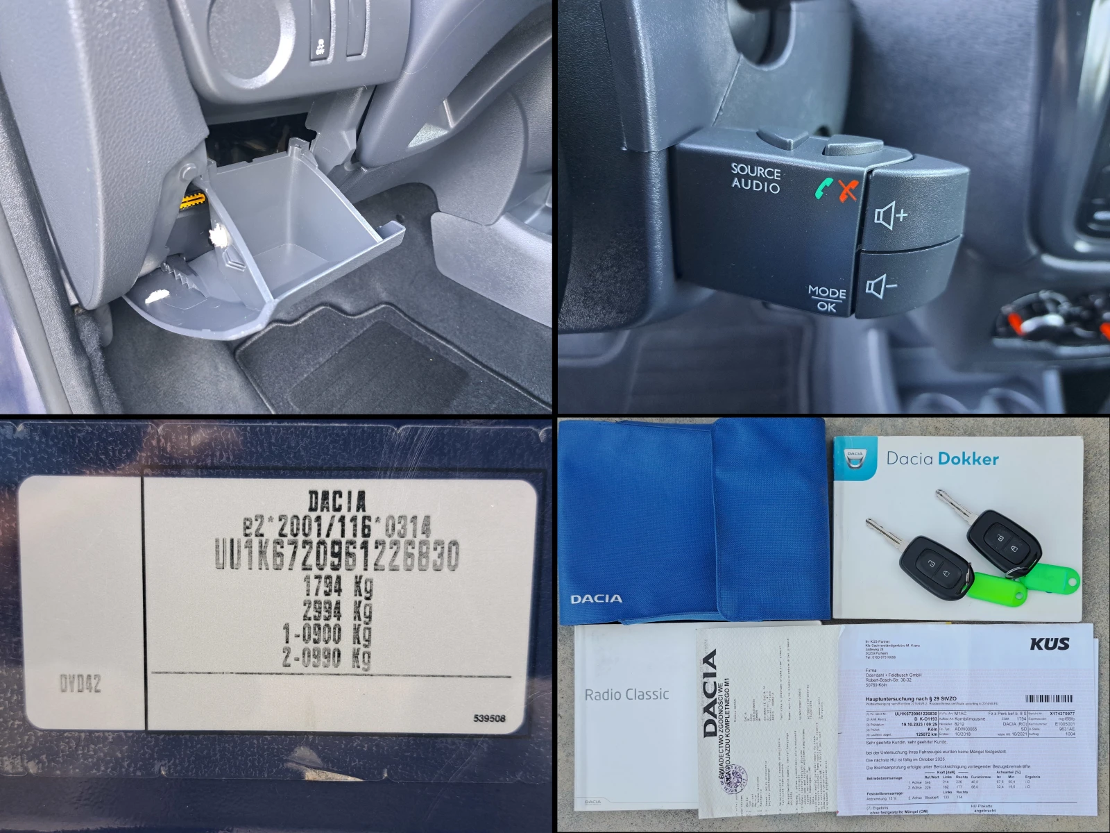 Dacia Dokker 1.6SCe* �����* FACE* 4+ 1* �������� | Mobile.bg � ����������� 15