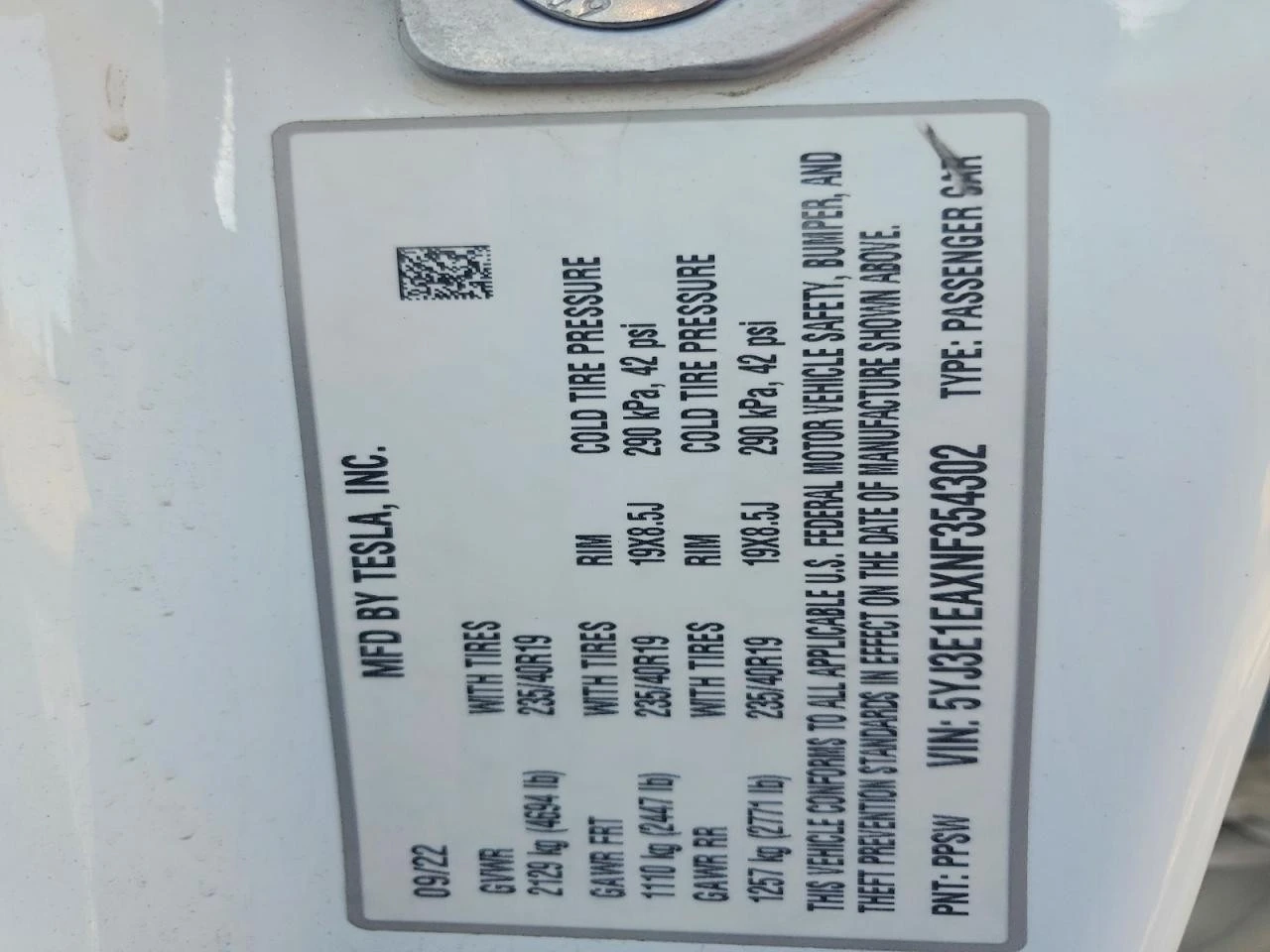 Tesla Model 3 Standard Range RWD , снимка 12 - Автомобили и джипове - 56427104