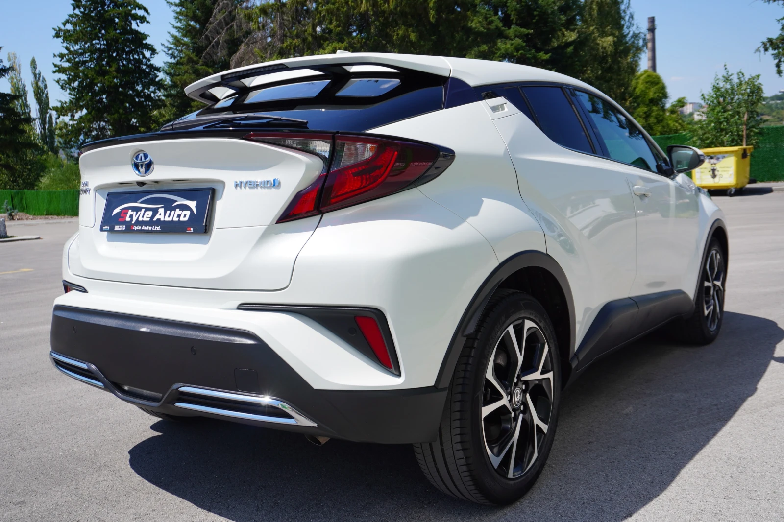 Toyota C-HR 2.0i HYBRID FACELIFT, CARPLAY, БЯЛА ПЕРЛА/80.000КМ - изображение 5