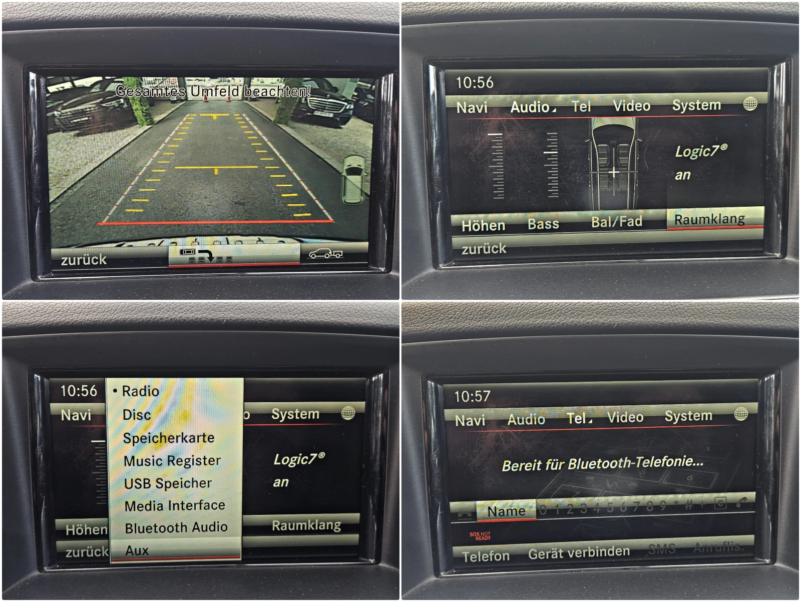 Mercedes-Benz ML 350 AMG/GERMANY/DISTR/CAMERA/HARMAN/ПОДГРЕВ/AMBI/LIZI, снимка 14 - Автомобили и джипове - 54147914