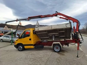 Iveco 35c13 до3, 5 тСАМОСВАЛ С 11 М. КРАН, 1.7тона ШВЕЙЦАРИЯ, снимка 3