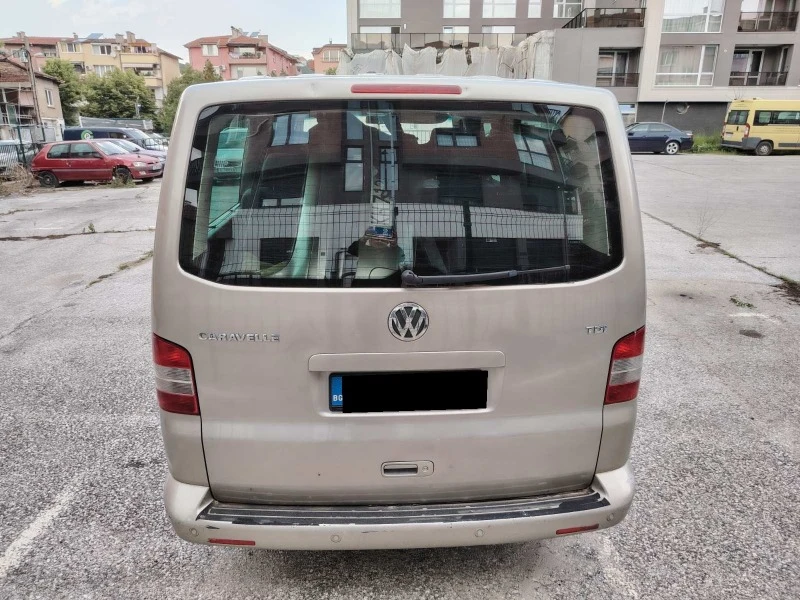 VW Caravelle T5 2.5TDI 8+ 1 местен, снимка 10 - Бусове и автобуси - 47478852