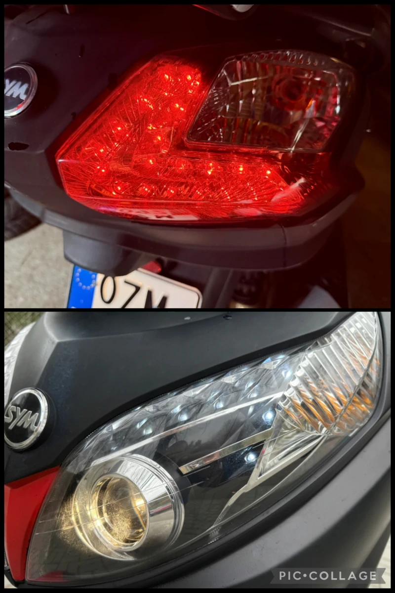 Sym Maxsym 600i ABS 05.2016г Нови гуми! * Черен Мат* , снимка 13 - Мотоциклети и мототехника - 52341995